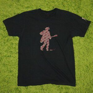 Vintage Jazz Rock Reggae Darryl Jones Graphic T-shirt Black Color